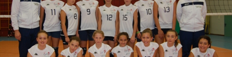 U13 GSPinoVolley/Chieri’76 batte fuori casa 3-0 UnionVolley ed è terza!