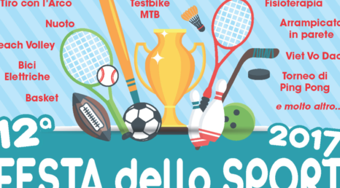 VENITE CON NOI ALLA FESTA DELLO SPORT PINESE