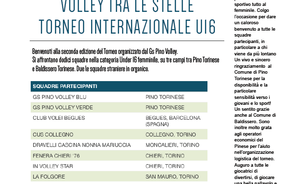 SCARICA ANCHE TU LA BROCHURE DEL VOLLEY TRA LE STELLE